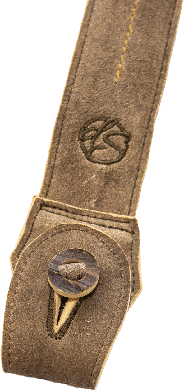 Trachten Allround-Hosenträger Detail Hirschhornknopf