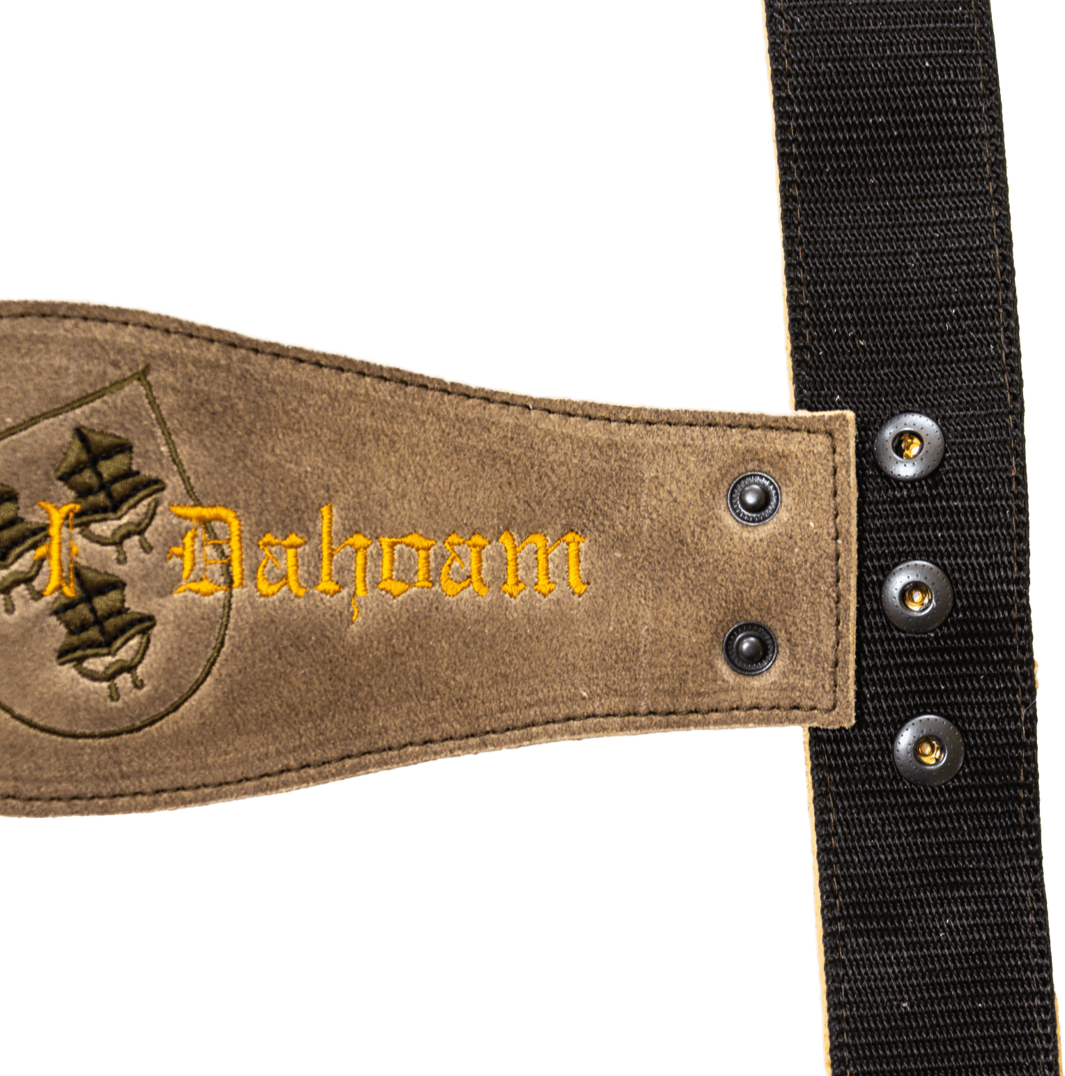 Trachten Allround-Hosenträger Detail Stegbefestigung